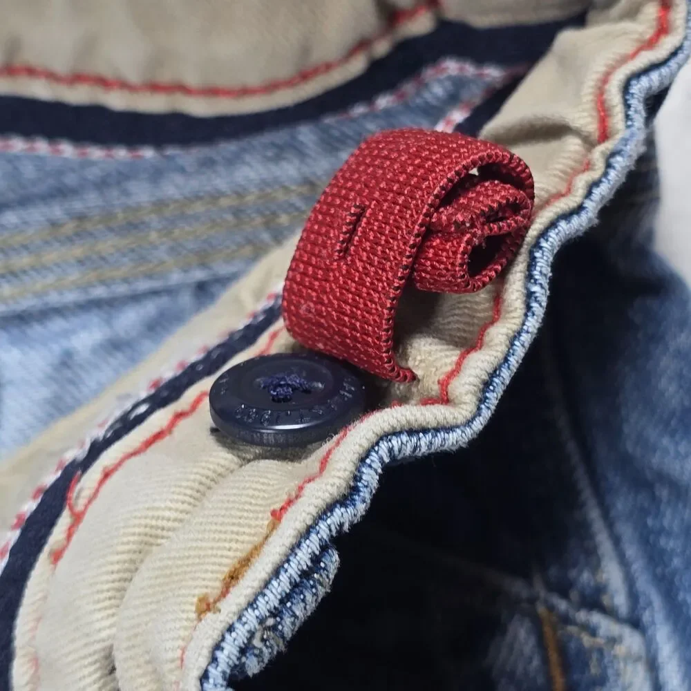 Baby Gap Carpenter Denim Jean Shorts Snap Button Close Adjustable Waist 12-18 Mo